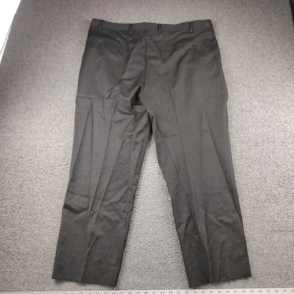 Jos A Bank Executive Collection Wool Cashmere Dress Pants Mens 40x27 Charcoal